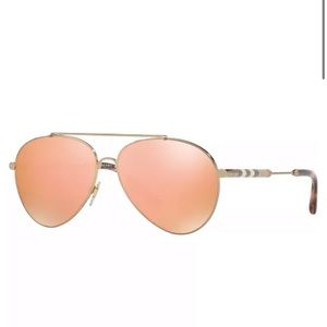 Burberry Sunglasses (Rose Gold)